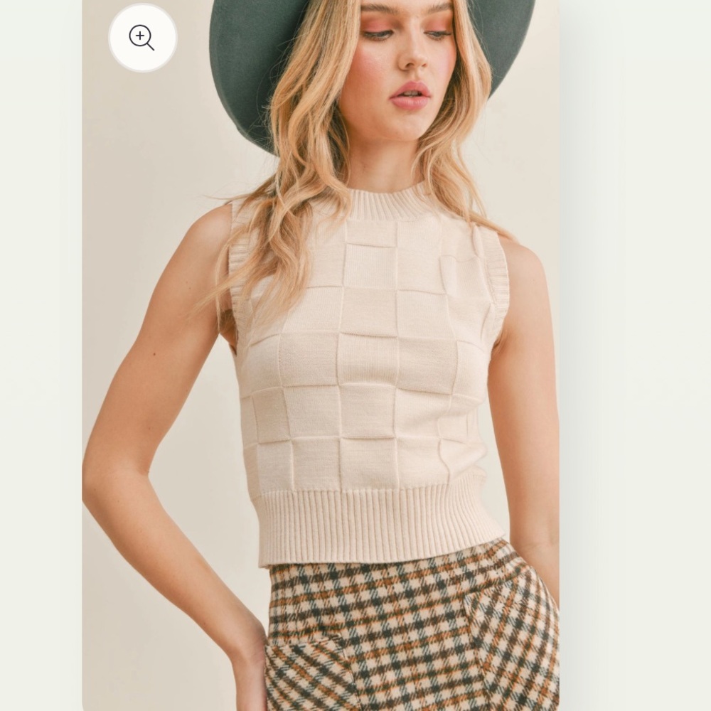 Sage The Label Suddenly I See Vest Top